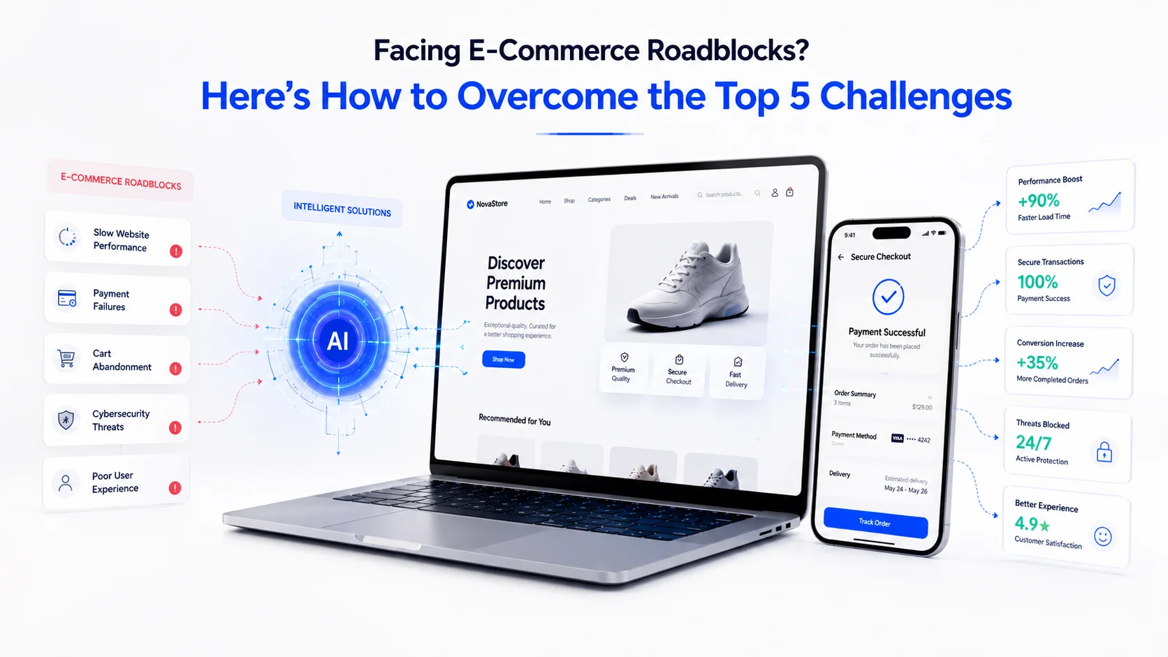 Facing E-Commerce Roadblocks? Here’s How to Overcome the Top 5 Challenges