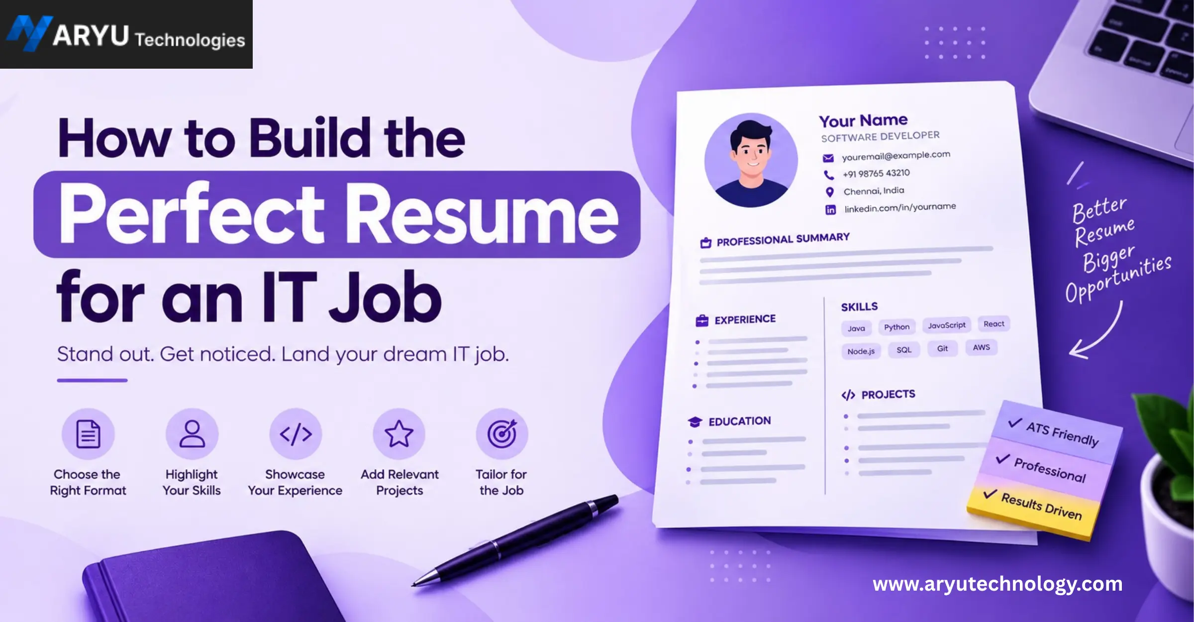 How to Build the Perfect Resume for an IT Job